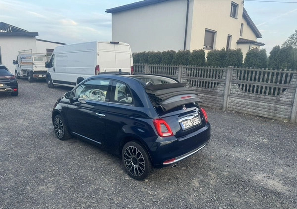 Fiat 500 cena 40900 przebieg: 21000, rok produkcji 2018 z Piwniczna-Zdrój małe 172